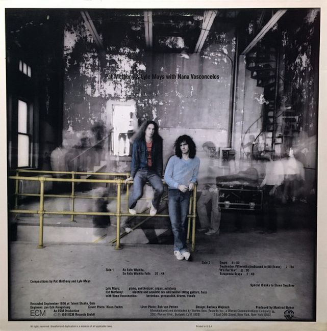 Pat Metheny & Lyle Mays – As Falls Wichita, So Falls Wichita Falls (Vinyl)