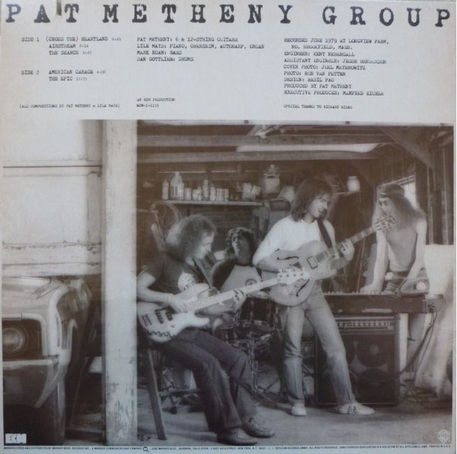Pat Metheny Group – American Garage (Vinyl)