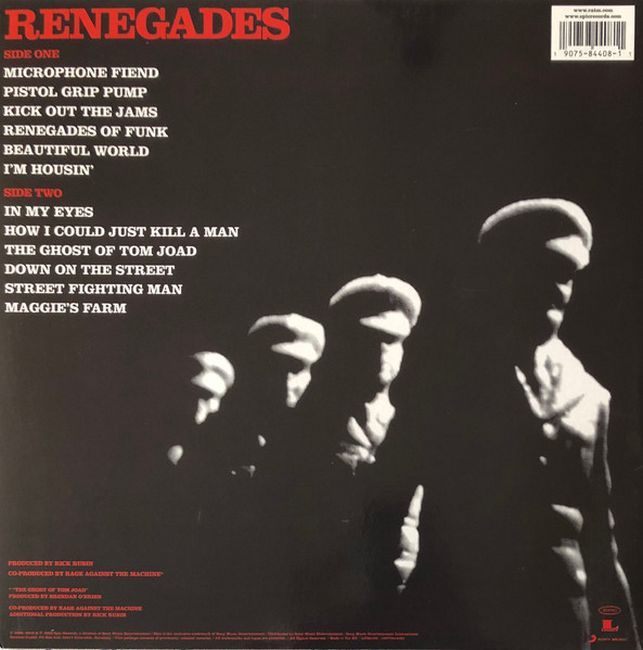 Rage Against The Machine – Renegades (Vinyl)