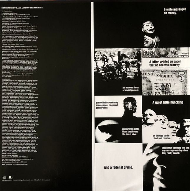 Rage Against The Machine – Renegades (Vinyl)