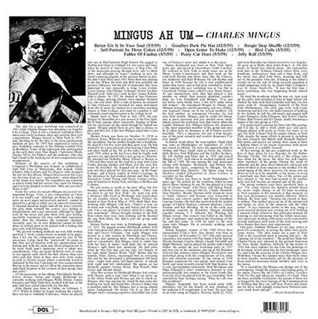 Charles Mingus – Mingus Ah Um (Blue Vinyl)