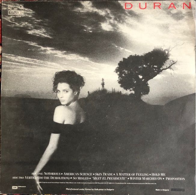 Платівка Duran Duran – Notorious | Дюран Дюран