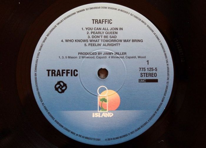 Платівка Трафік | Traffic – Traffic
