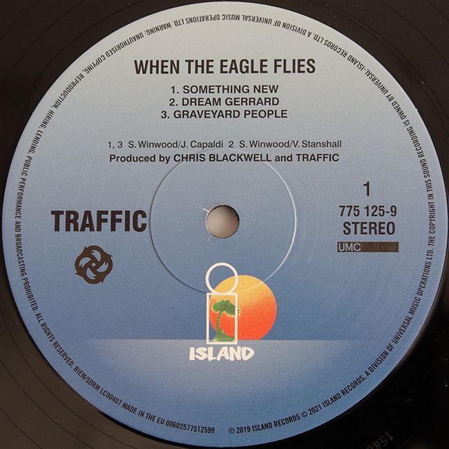 Платівка Трафік | Traffic – When The Eagle Flie