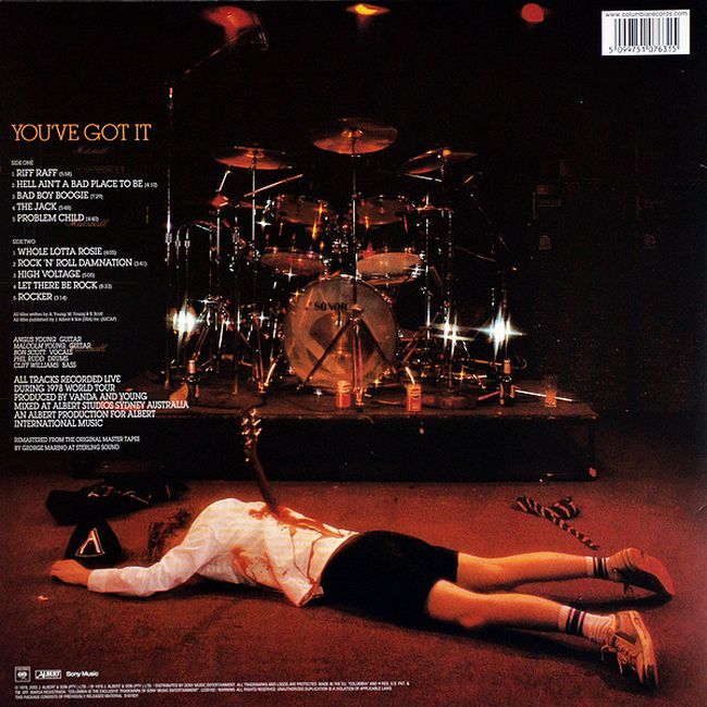 Платівка АС/ДС |AC/DC – If You Want Blood You've Got It 