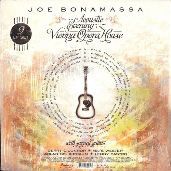 Joe Bonamassa – An Acoustic Evening At The Vienna Opera House (Vinyl)