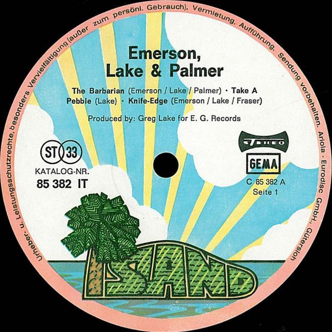 Emerson Lake & Palmer – Emerson Lake & Palmer
