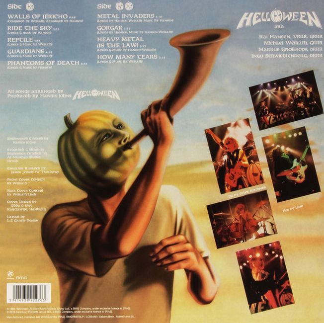 Платівка Helloween – Walls Of Jericho|Helloween-Стіни Єрихону