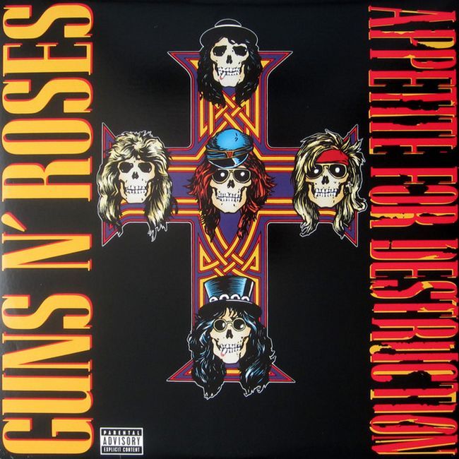 Платівка Guns N' Roses – Appetite For Destruction|Guns N' Roses – Прагнення до руйнування