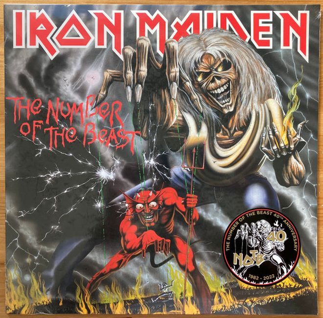 Платівка Айрон Мейден | Iron Maiden – The Number Of The Beast