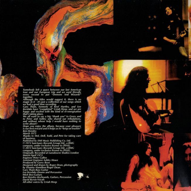Uriah Heep – Demons And Wizards