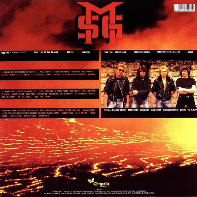 The Michael Schenker Group – Assault Attack (Vinyl)