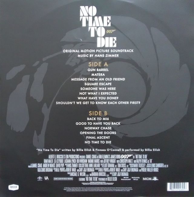 Hans Zimmer – No Time To Die (Original Motion Picture Soundtrack) (Vinyl)
