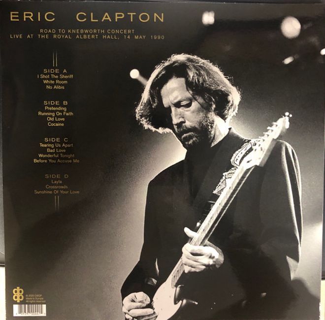 Платівка Ерік Клептон | Eric Clapton – Road To Knebworth Concert: Live At The Royal Albert Hall, 14 May 1990