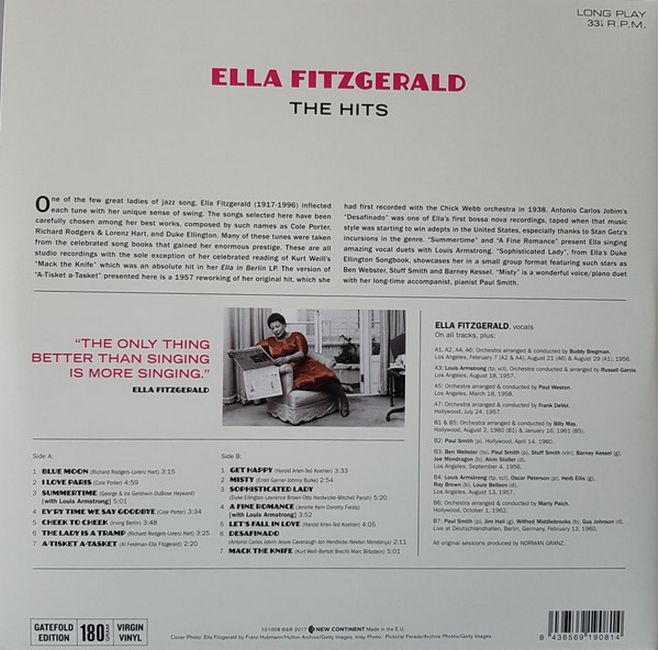 Ella Fitzgerald – The Hits (Vinyl)