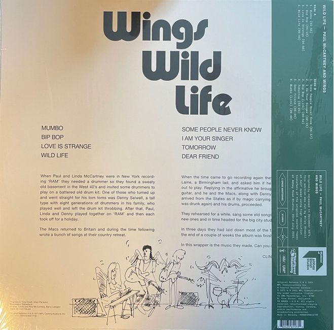 Paul McCartney And Wings – Wild Life 