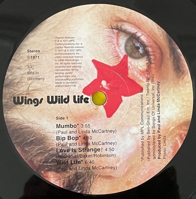 Paul McCartney And Wings – Wild Life 