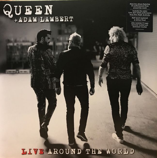 Платівка Queen + Adam Lambert – Live Around The World | Квін