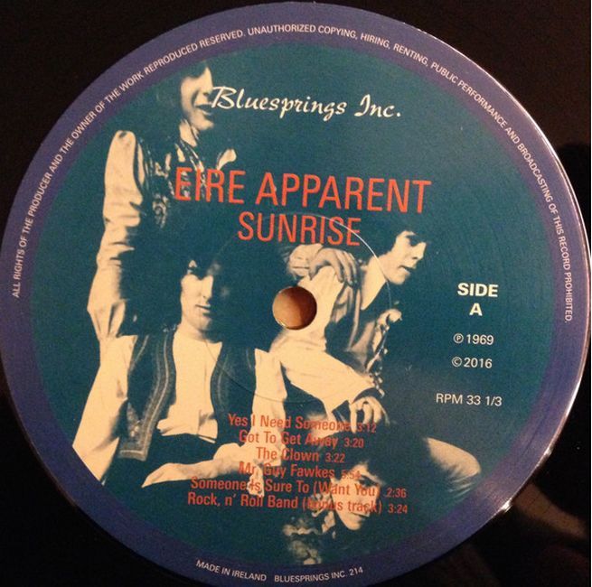 Eire Apparent – Sunrise (Vinyl)