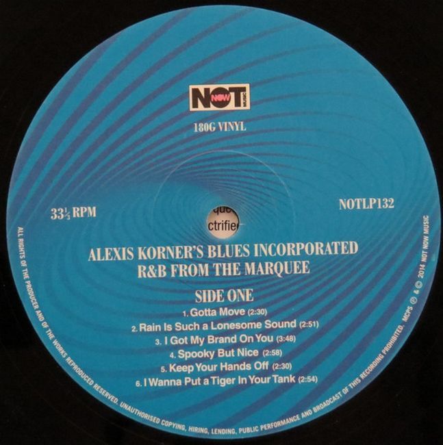 Платівка Alexis Korner's Blues Incorporated – R & B From The Marquee|Алексіс Корнер Блюз Інкорпорейтед – R & B від The ​​Marquee