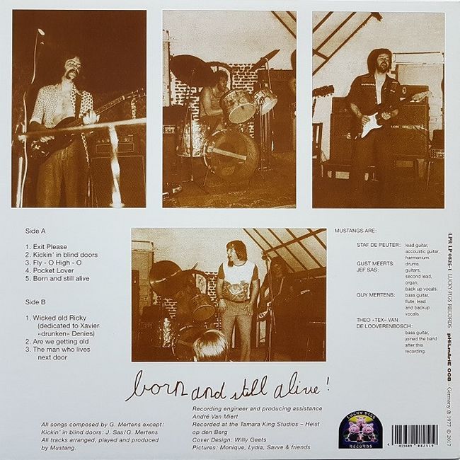 Mustang – Born And Still Alive ! (Vinyl)