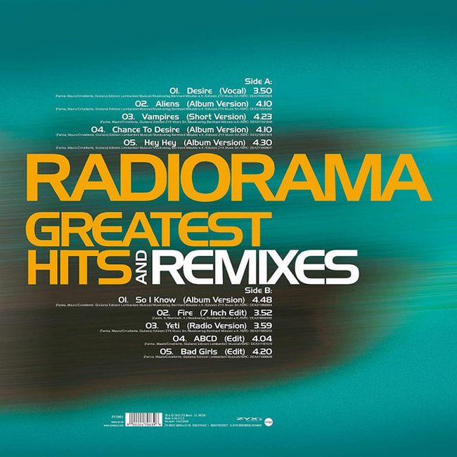 Radiorama – Greatest Hits & Remixes (Vinyl)