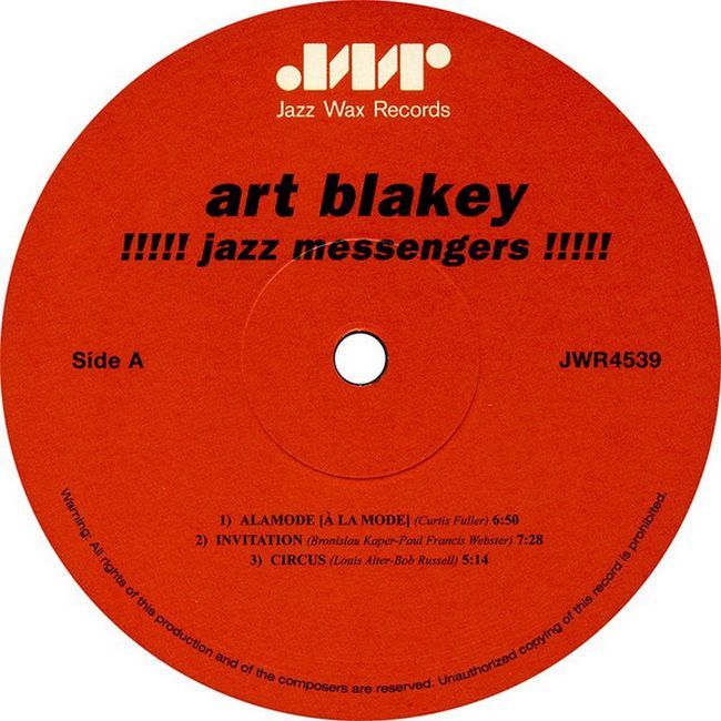 Art Blakey – !!!!! Jazz Messengers!!!!! (Vinyl)