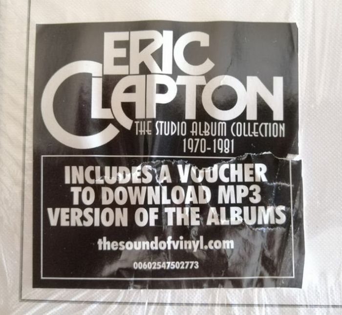 Eric Clapton – The Studio Album Collection 1970-1981 (Vinyl)