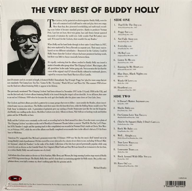 Buddy Holly – The Very Best Of Buddy Holly (Vinyl)