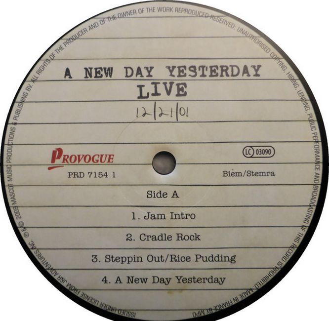 Joe Bonamassa – A New Day Yesterday Live (Vinyl)