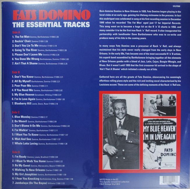 Fats Domino – The Essential Tracks (Vinyl)