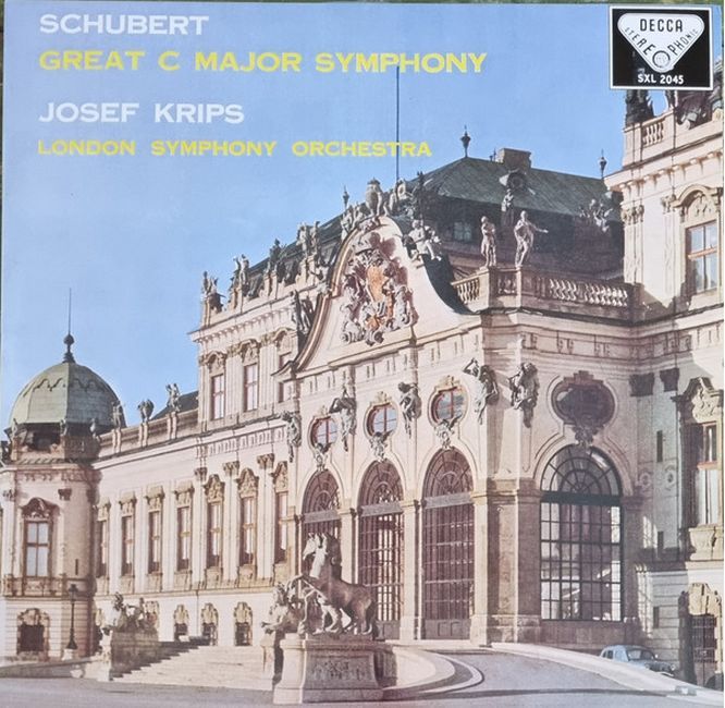 Schubert, Josef Krips, London Symphony Orchestra – Great C Major Symphony (Vinyl)