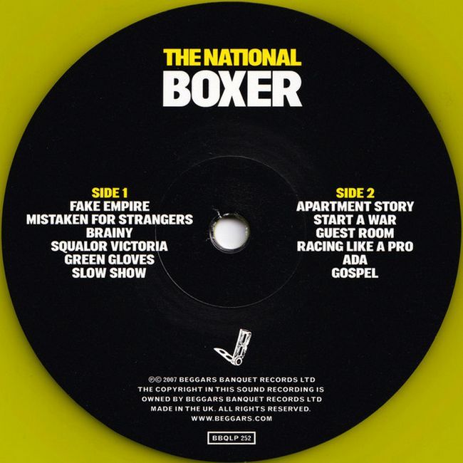 Платівка The National – Boxer|Національний-Боксер