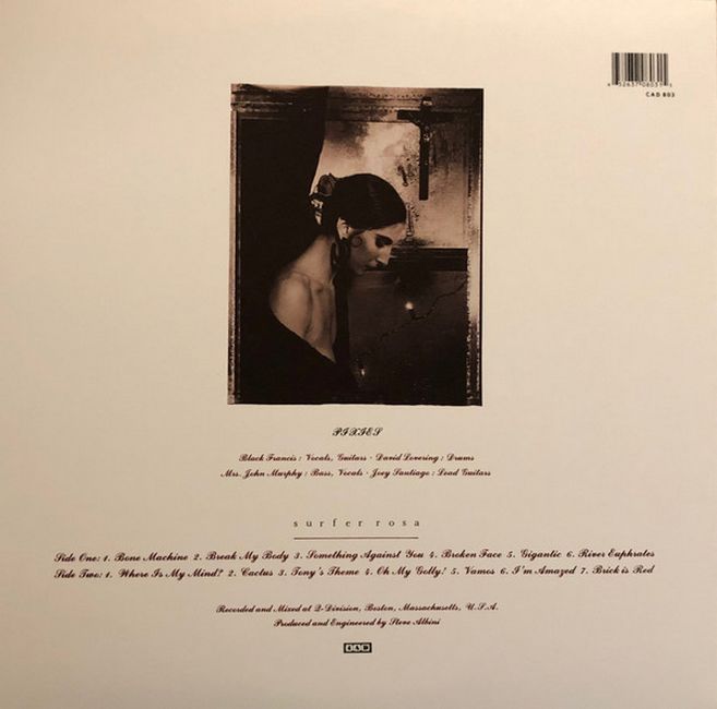 Платівка Pixies – Surfer Rosa|Піксі-Серфер Роза