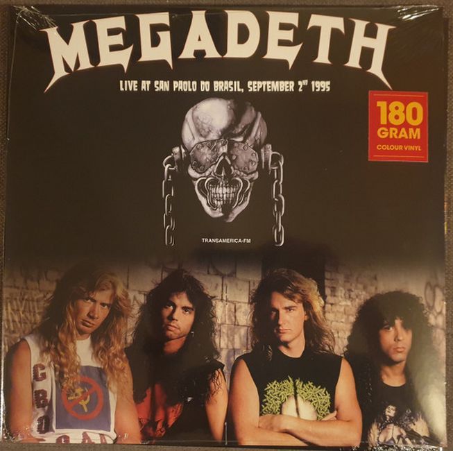 Megadeth – Live At San Paolo Do Brasil, September 2nd 1995 (Vinyl)