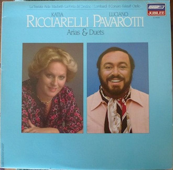 Katia Ricciarelli, Luciano Pavarotti – Arias And Duets (Vinyl)