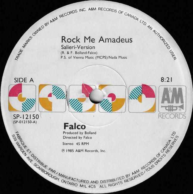 Falco – Rock Me Amadeus (Salieri-Version) (Vinyl)