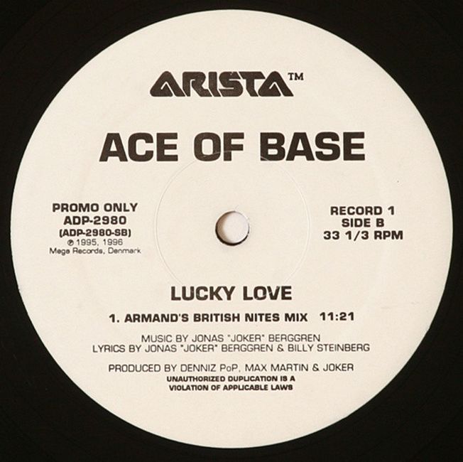 Платівка Ace Of Base – Lucky Love|Туз бази-Щаслива любов