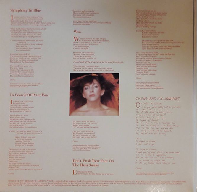 Платівка Кейт Буш | Kate Bush – Lionheart (Vinyl)
