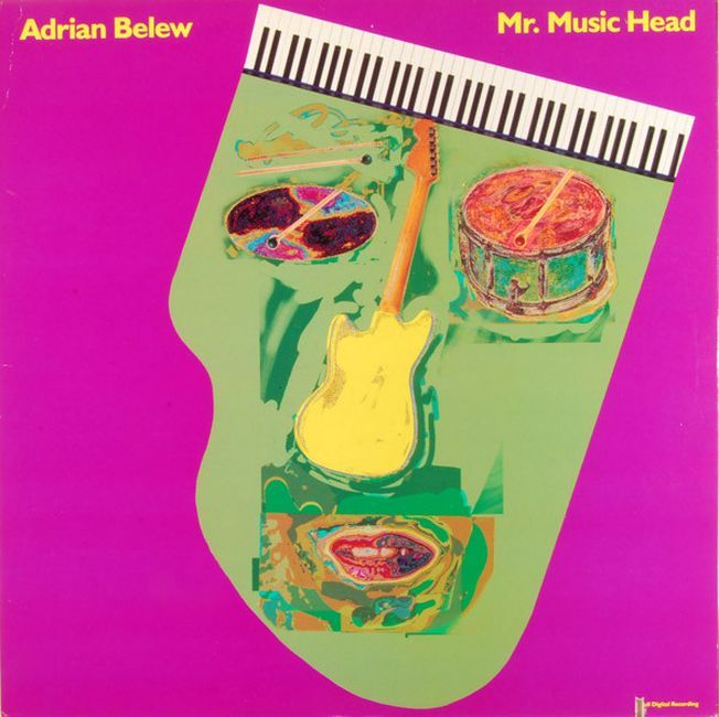 Платівка Adrian Belew – Mr. Music Head|Адріан Белью-Муз.кер
