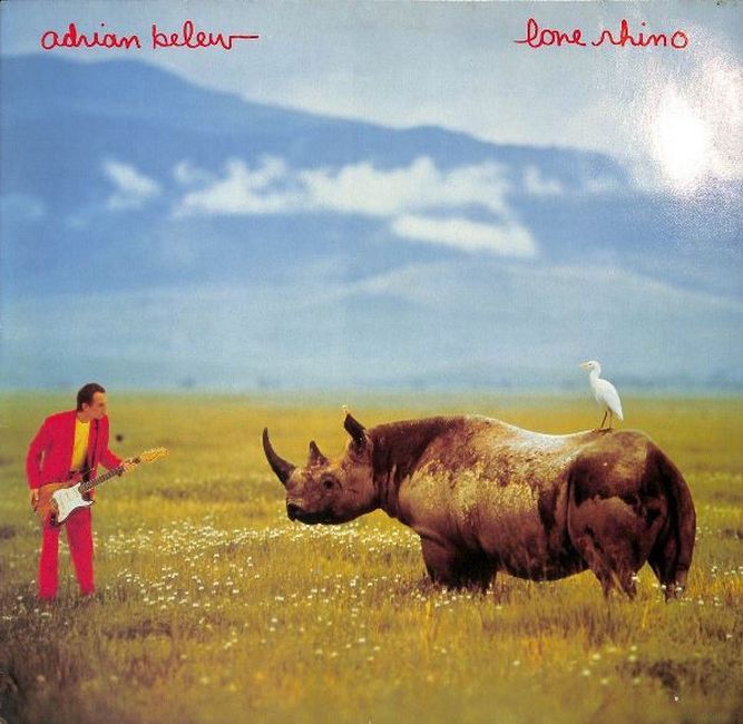 Платівка Адріан Белью – Самотній носоріг | Adrian Belew – Lone Rhino (Vinyl)