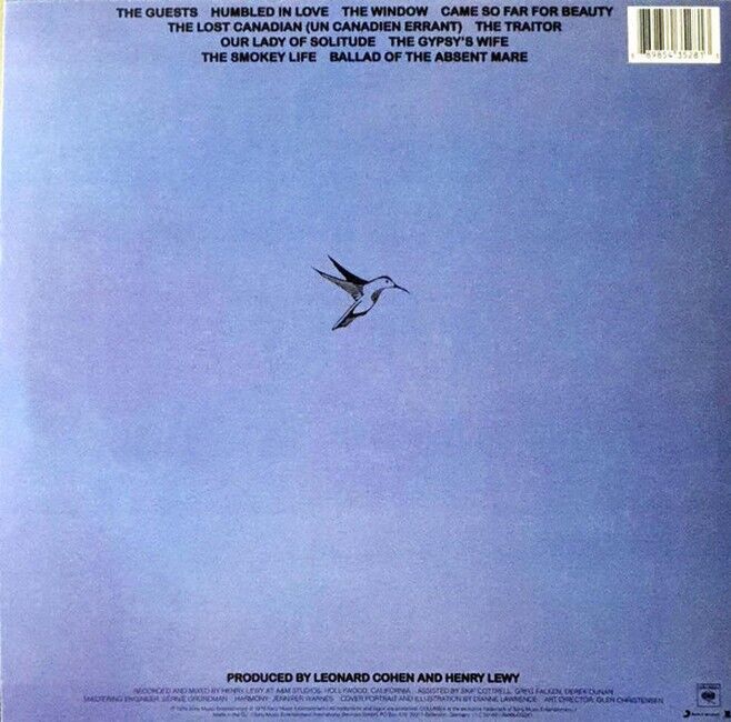 Leonard Cohen – Recent Songs (Vinyl)