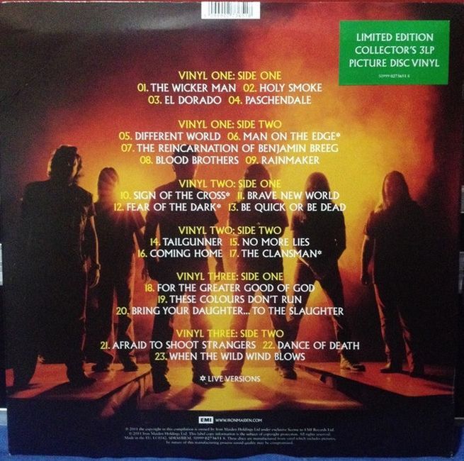 Платівка Айрон Мейден | Iron Maiden – From Fear To Eternity - The Best Of 1990-2010 (Vinyl)