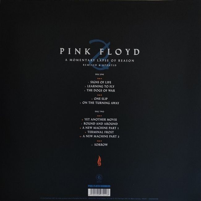 Платівка Pink Floyd – A Momentary Lapse Of Reason (Remixed & Updated) (Vinyl) | Пінк Флойд