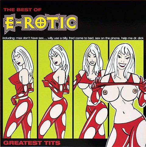 E-Rotic 'Greatest Hits - The Best Of E-Rotic 1994-2003" 2020 Black Vinyl 2LP