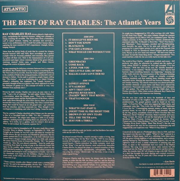 Ray Charles – The Best Of Ray Charles: The Atlantic Years (Vinyl)