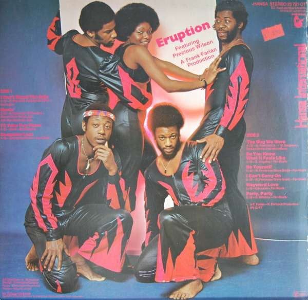 Eruption Featuring Precious Wilson – Eruption (Vinyl)