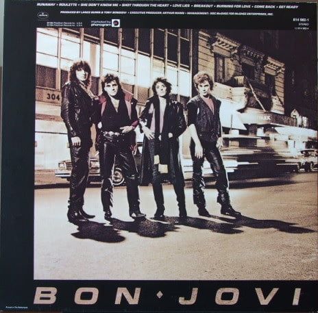 Платівка Bon Jovi – Bon Jovi (Vinyl) VG+ Very Good+ | Бон Джові