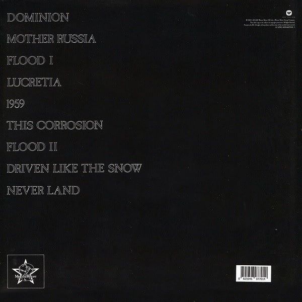 Платівка The Sisters Of Mercy – Floodland| Сістерс Оф Мерсі