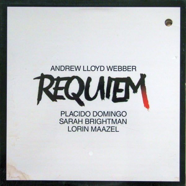 Платівка Andrew Lloyd Webber, Placido Domingo, Sarah Brightman, Lorin Maazel – Requiem|Ендрю Ллойд Веббер, Пласідо Домінго, Сара Брайтман, Лорін Маазель – Реквієм